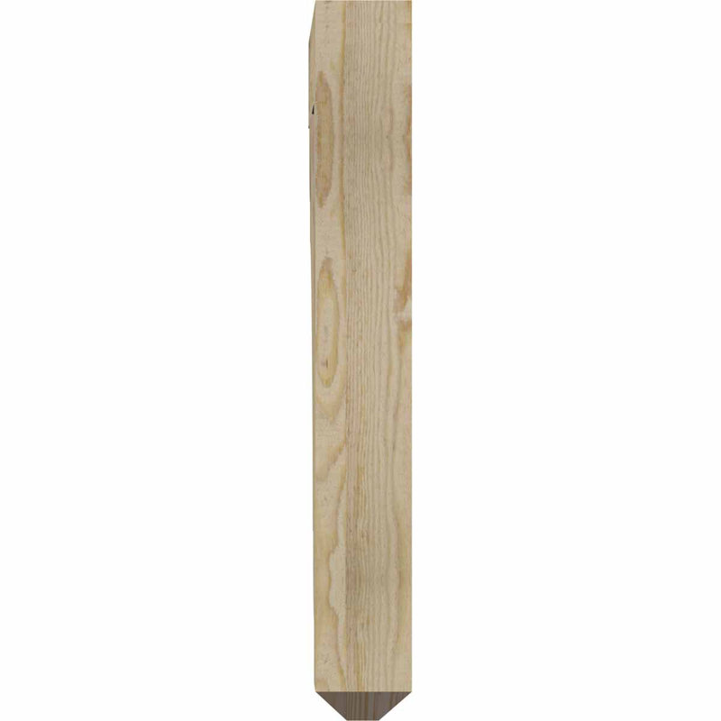 Support de scie rugueuse, sapin Douglas, l 4 po x P 22 po x H 30 po, H 30 po x l 4 po x P 22 po, Douglas (brut)