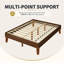 Wooden Platform Bed Frame with Plywood Slats-508571641-491681832