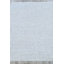 Rectangle Plush Solid Color Hand-Knotted Flatweave Wool Area Rug in Chrome-168791414