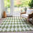Fayme Washable Geometric Indoor / Outdoor Rug-1070101809