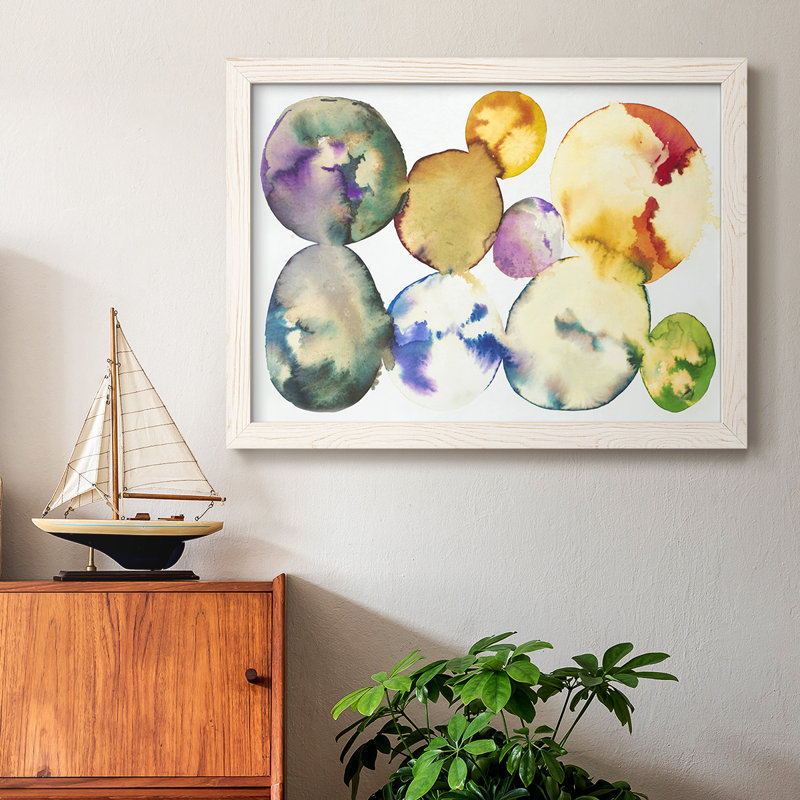 Gumball, reproduction d'art sur toile, H 14 po x l 20 po x P 1,5 po, Blanc