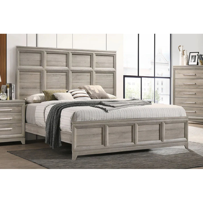 Ensemble de chambre avec grand lit 4 pièces Callington