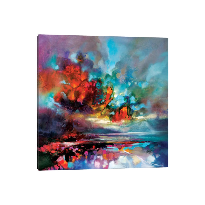Solidify I by Scott Naismith - Painting on Canvas, 66.04 cm H x 66.04 cm W x 1.91 cm D, Wrapped Canvas