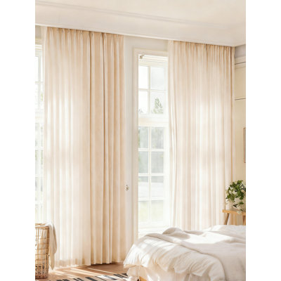 Rideau pour rideaux de salon 2 panneaux de chambre à coucher
