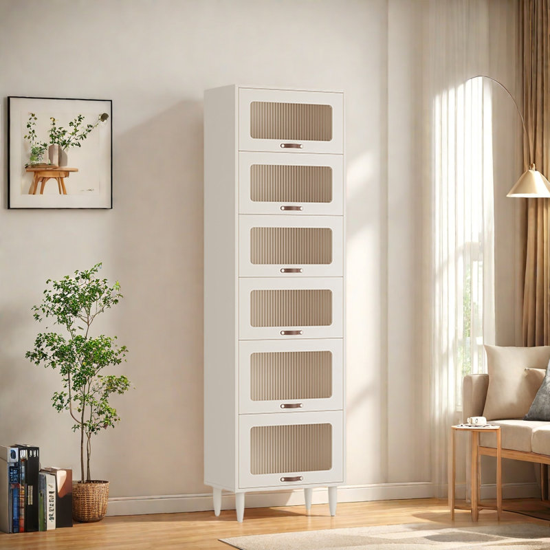 Rabehi, Blanc, (6 tablettes) H 81,8 po x l 23,6 po x P 13,7 po