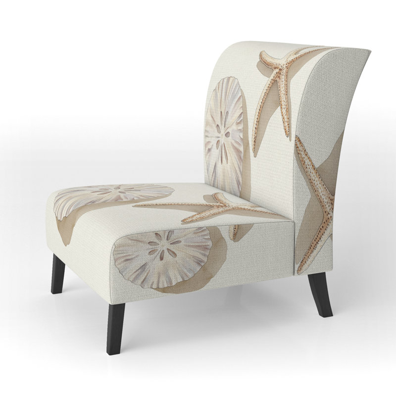 Fauteuil rembourré Starfish, Pantoufle sans accoudoirs