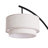 81.3''H Large Marble Arc Floor Lamp with Bulb Included