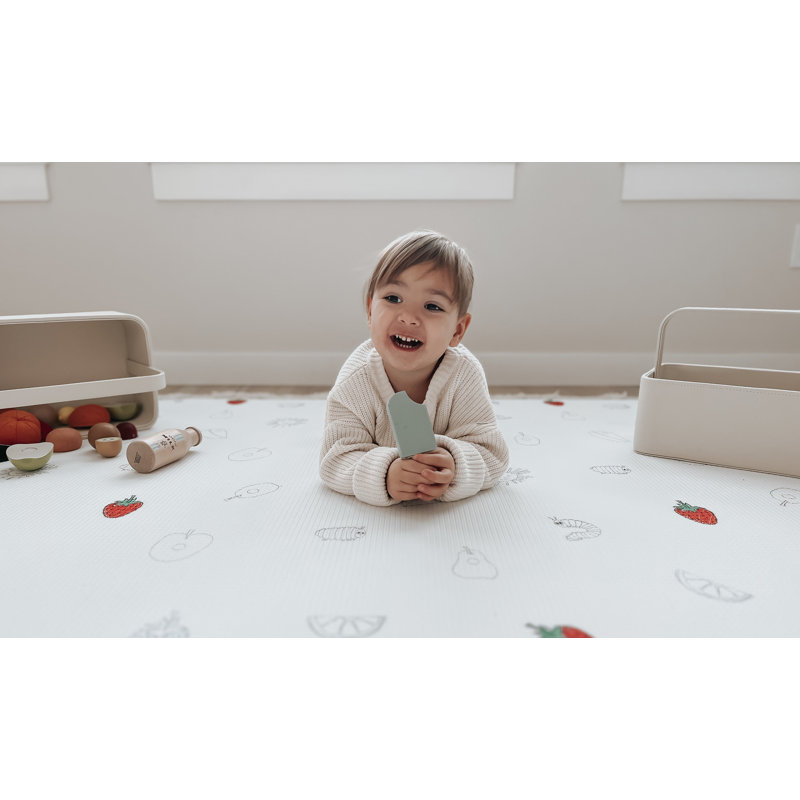 Caterpillar Doodle Stripe Foam Playmat