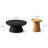 Circular Wood Combination Coffee Table-156688653