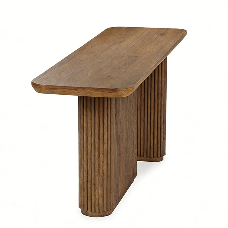 Console simple de style chinois, H 31,5 po x l 63 po x P 15,7 po
