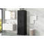 Armoire de rangement polyvalente avec deux portes et une tablette réglable, parfaite pour l'organisation de la salle de bain et du bureau