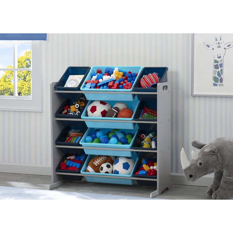 plastic storage rack children kids toy