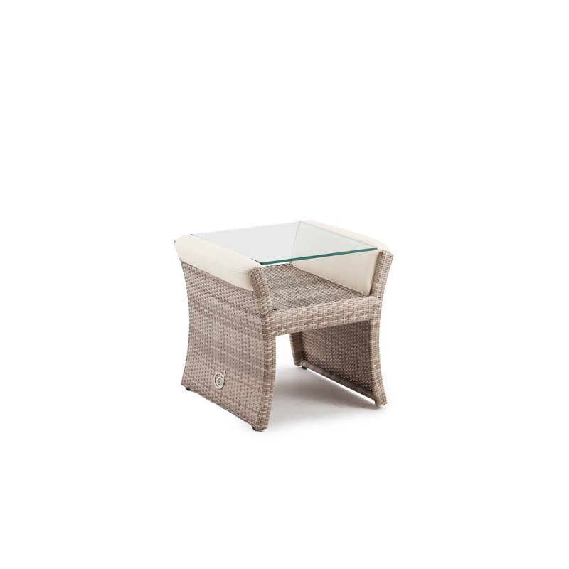 Table d’appoint en verre Sheri