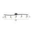 Ensemble de rail d'éclairage 5 lumières 48,38 "-1074819805-1074818837