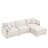 Modular Sectional Sofa,L Shaped Couch Set for Living Room, 3-Seater Comfy Cloud Couches with Movable Ottoman, DIY Combination-464471014