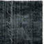 Tapis turc contemporain délavé de couleur noire 3,7 pi 6,6 pi