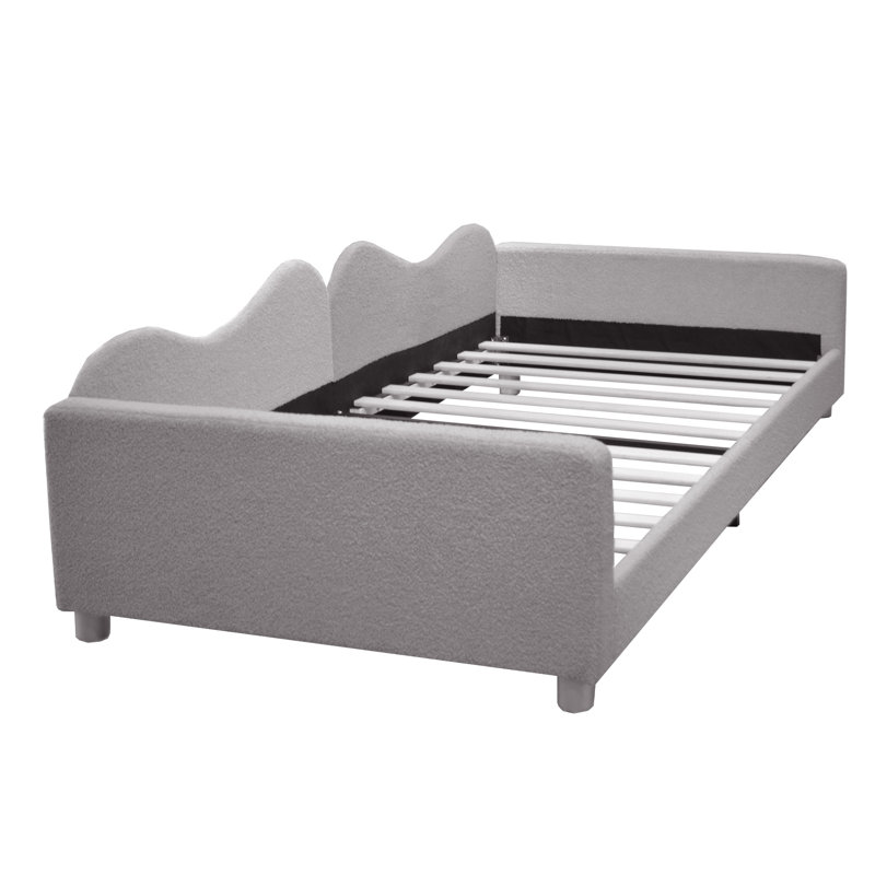 Horasan Upholstered Bed, Grey