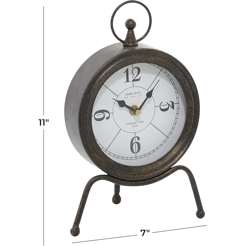 Metal Vertical Stopwatch Clock