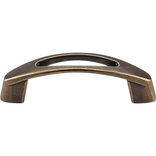 Verona Bar Pull, 3" Center to Center, German Bronze