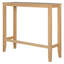 Ensemble de coin-repas à hauteur de bar rectangulaire en bois de 48 po Farmhouse-2101680971