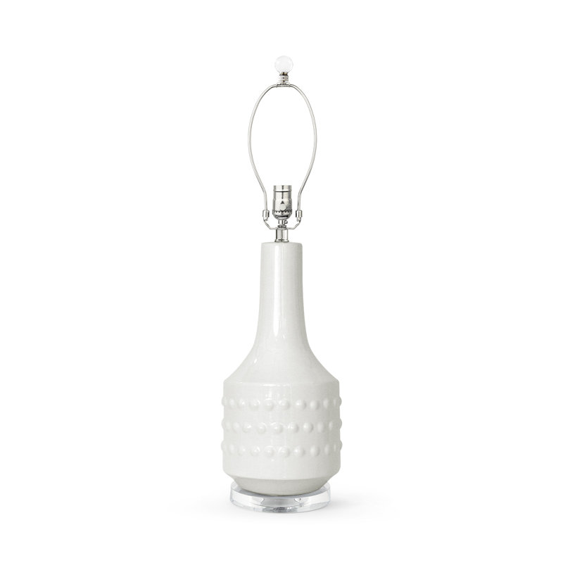 Mariah Table Lamp, White