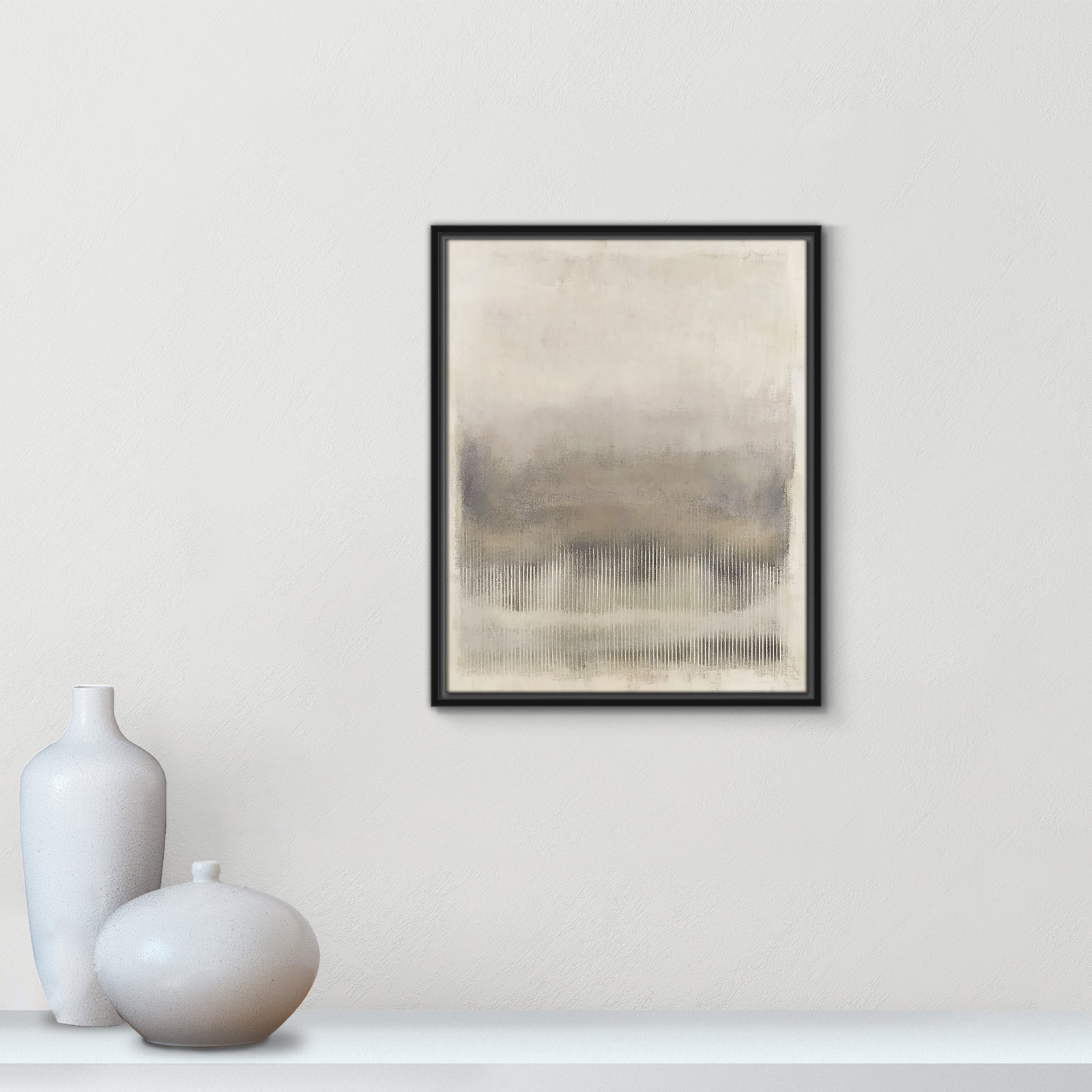 Balanced Silence II Print by Irena Orlov, 21.5" H x 17.5" W, Black Floater