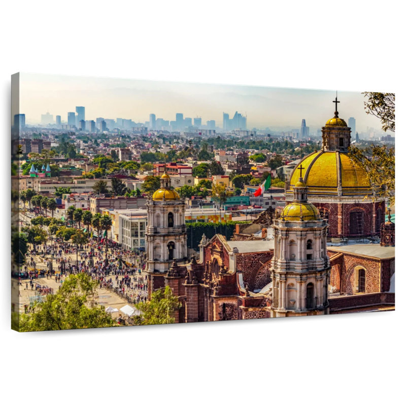 Ravi Basilica In Mexico City, 8" H x 12" W