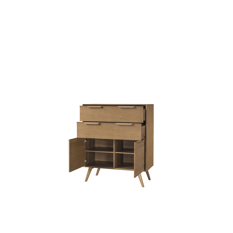 Rishi 105cm W 2 - Drawer Chest of Drawers