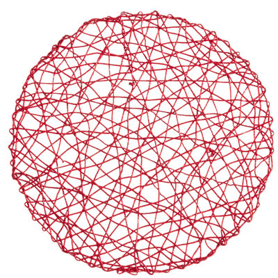Hilbert Polyester Abstract Round Placemat