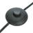 Manetta 63'' Brown Tripod Floor Lamp