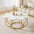 Behrett Flower-Shaped Coffee Table-594917272