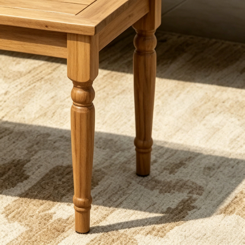 Table basse en acacia, table basse moderne, table basse en bois, table basse rectangulaire