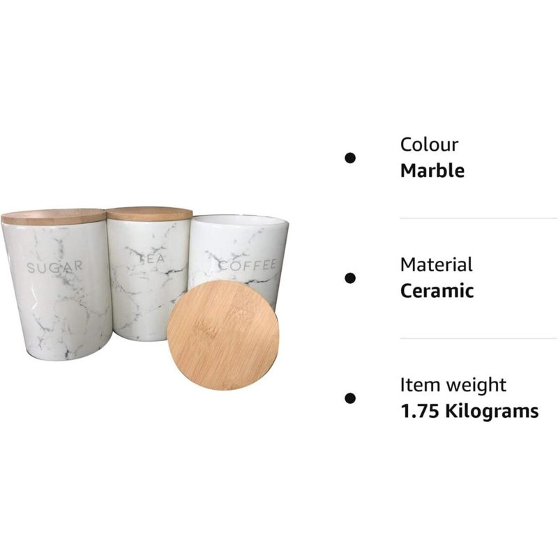 Blago Ceramic / Porcelain Jar - Set of 3
