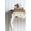 Grand lit, console Slimline Whitewash, couloir, salon, bois de sapin, pieds, chambre à coucher,