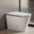 Elongated Smart Toilet 1.34 GPF In White Seat With Auto Open/Close, Auto Flush And Heated Seat