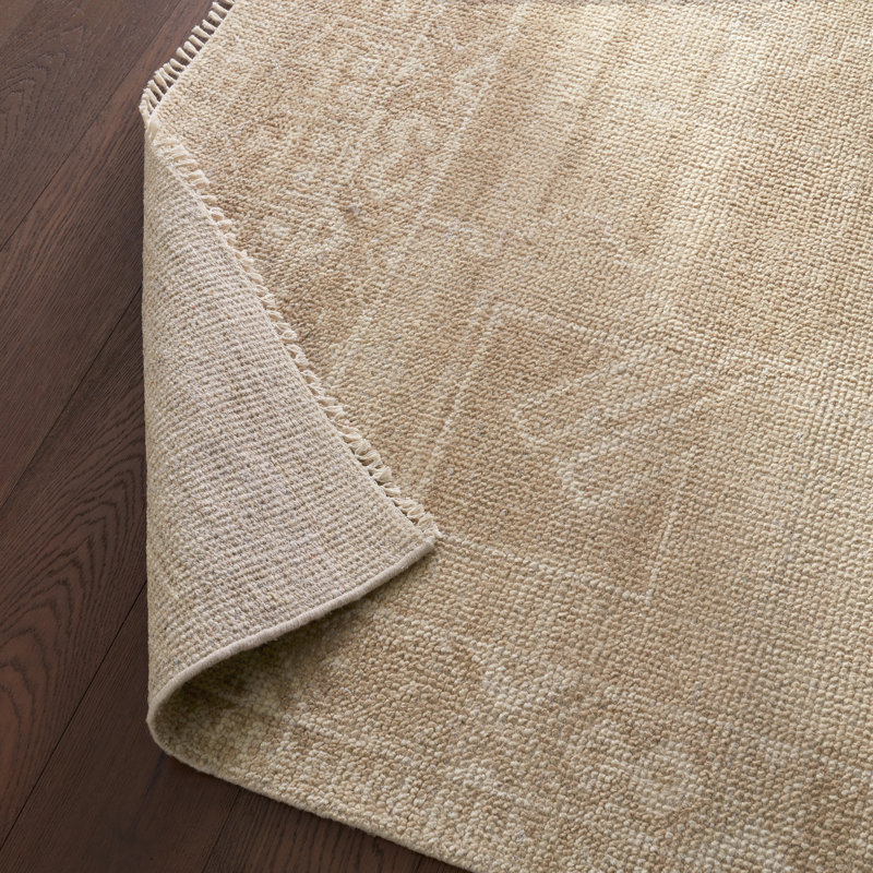 Jaipur Living Mihail SEV09 Handknotted Medallion Ivory and Cream Area Rug (8'x10'), Rectangle 9' x 12'