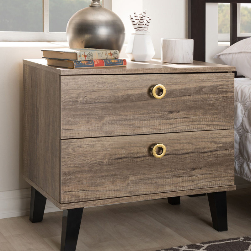 Paquet multiple de boutons circulaires, 2.3", Laiton brossé clair
