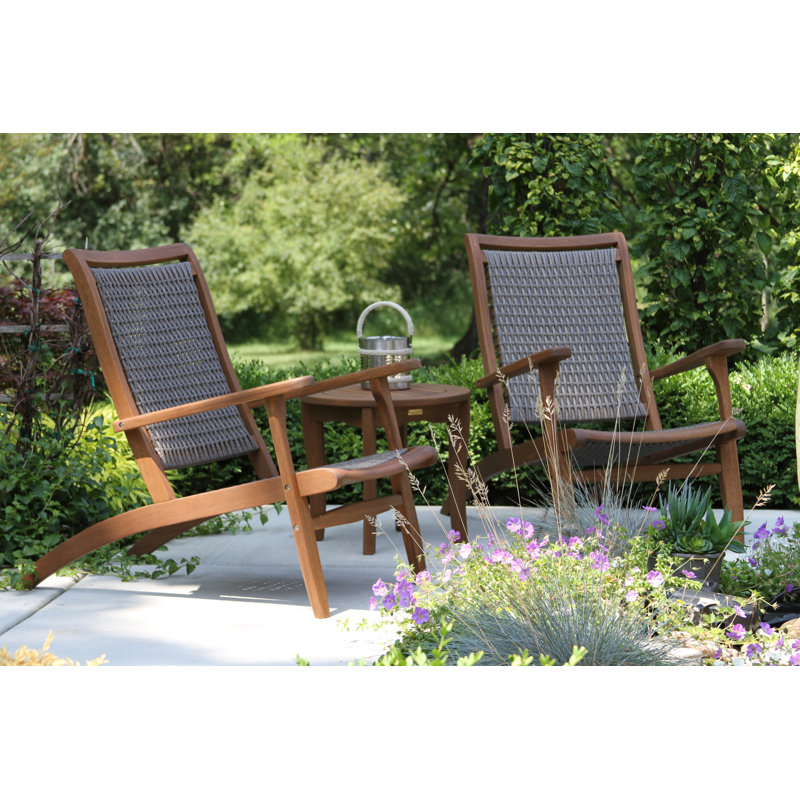 Arnot 3 Piece Rattan Seating Group, Brown