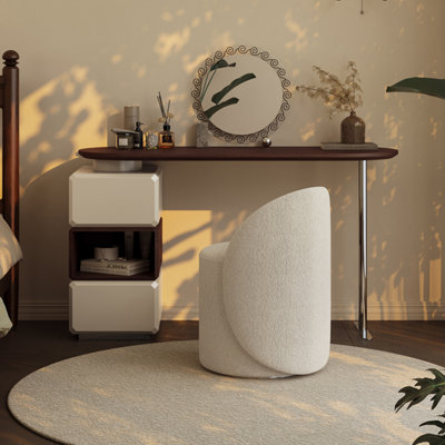 Table de maquillage en bois massif
