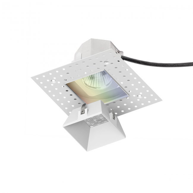 White Aluminum 3.5'' LED Recessed Lighting Kit with Color Temperature Control