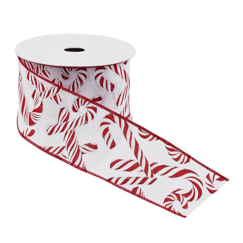 Ruban câblé «Candy Cane»