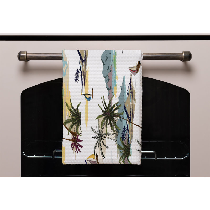 Cotton Waffle Tea Towel Kitchen Towel
