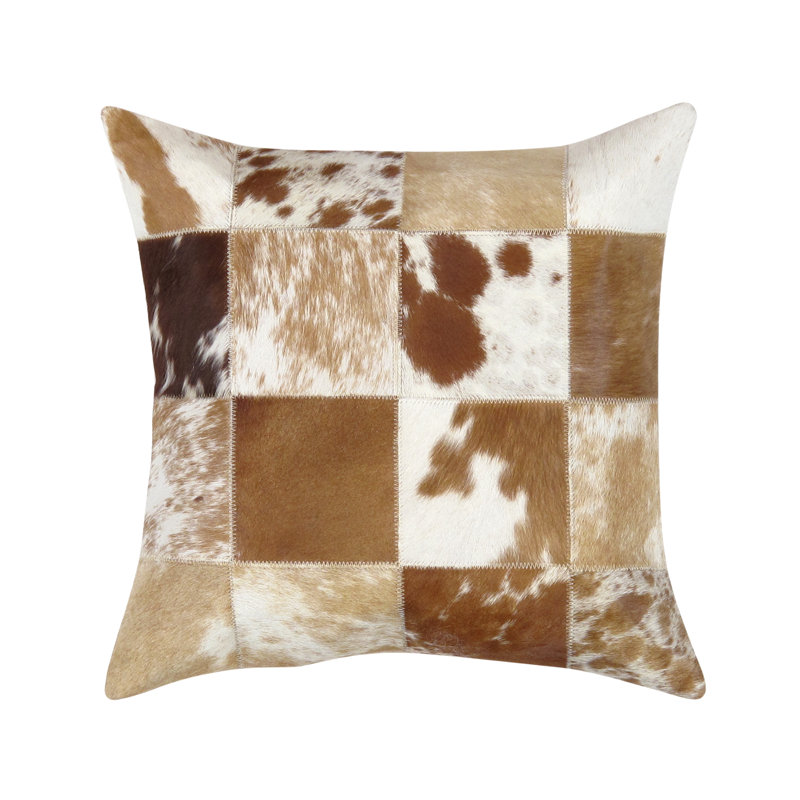 Safari Patchwork Throw Pillow