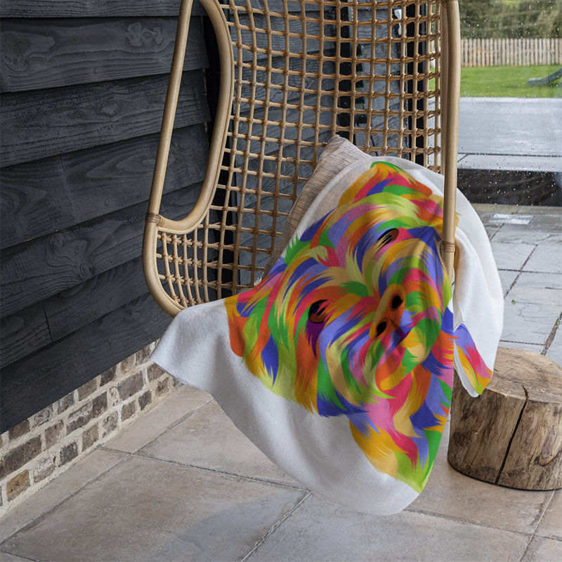 Dondria Plain Weave / Muslin Throw Blanket