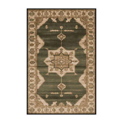 Machine Washable Overdyed Brown Area Rug