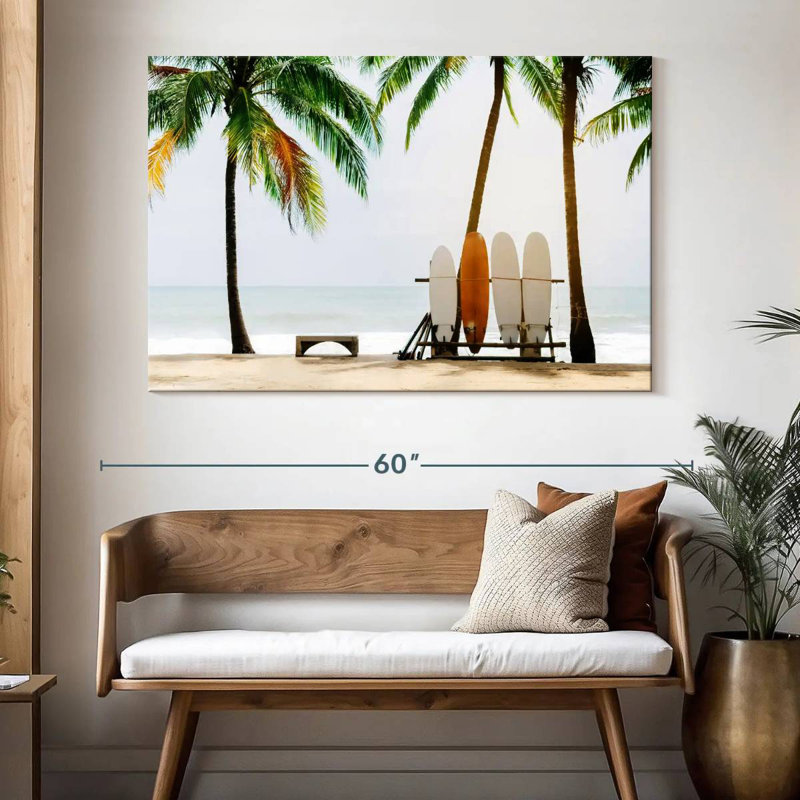 Senne Surfing Haven, 34" H x 51" W