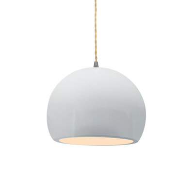 Luminaire suspendu simple à 1 lumière Aschwin - DEL