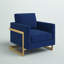 Fauteuil d'appoint en tissu Posse-663266818-663266822