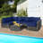 Amarjeet 6 - Person Patio Conversation Set with Cushions-621071548