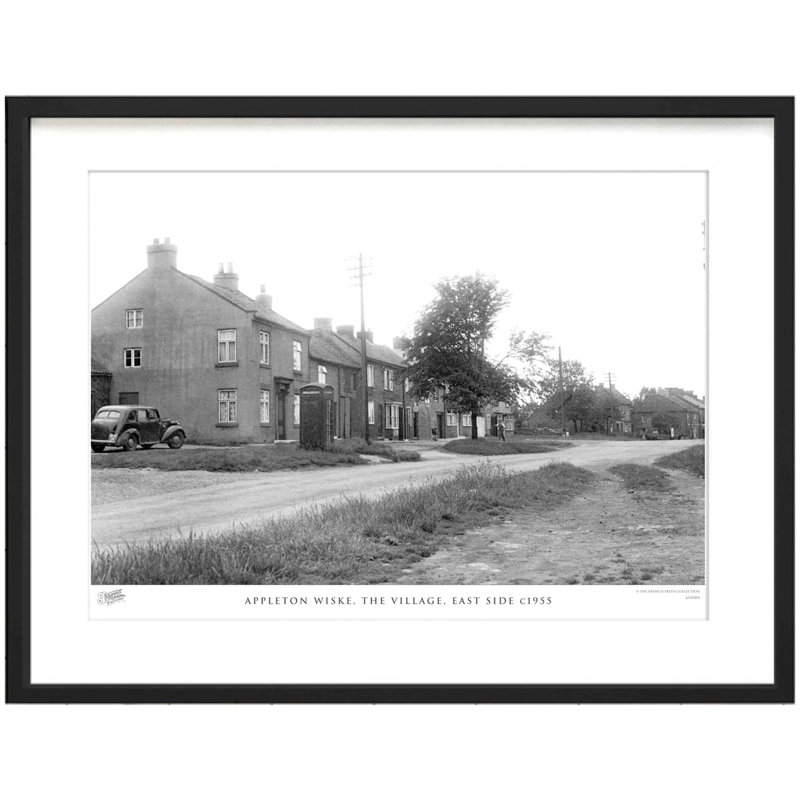 Appleton Wiske, The Village, East Side C1955 - Single Picture Frame Print, 60cm H x 80cm W x 2.3cm D